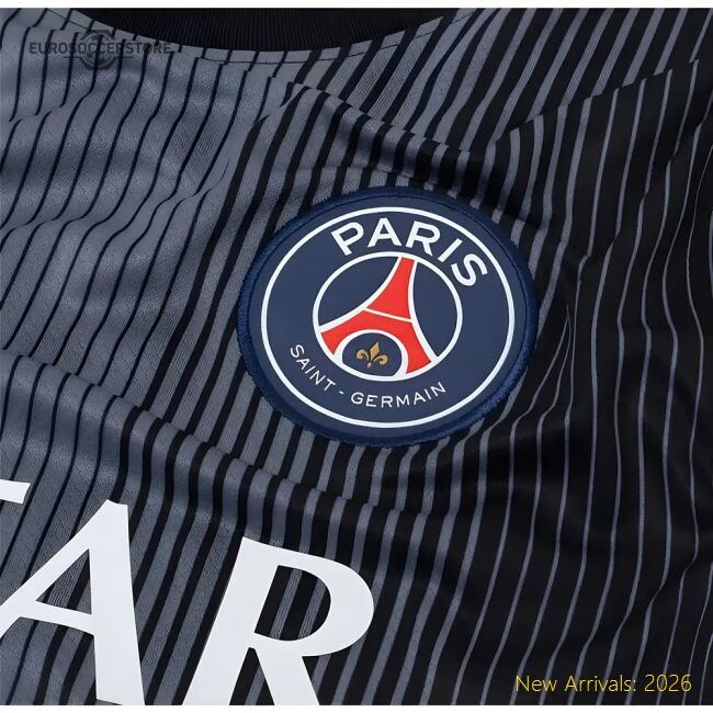 Trending Premium 2025-2026 Psg Goalkeeper Shirt (Black)
