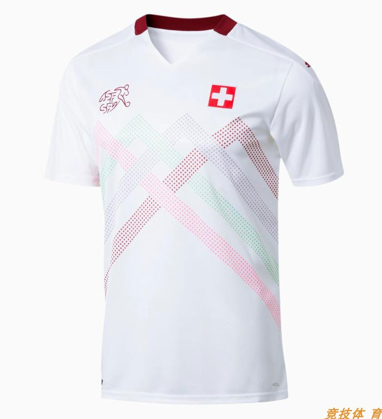 2020 Switzerland Away White Soccer Jersey Shirt - Official Replica