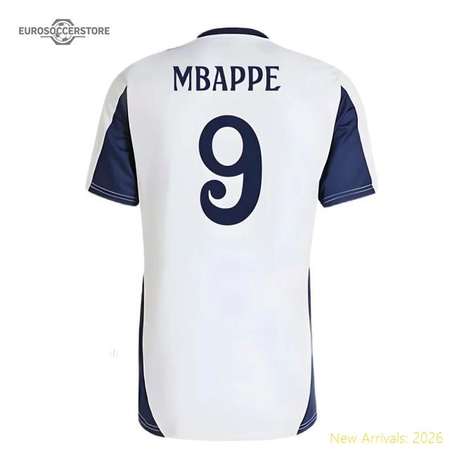 First-class 2024-2025 Real Madrid Training Shirt (white) (mbappe 9)