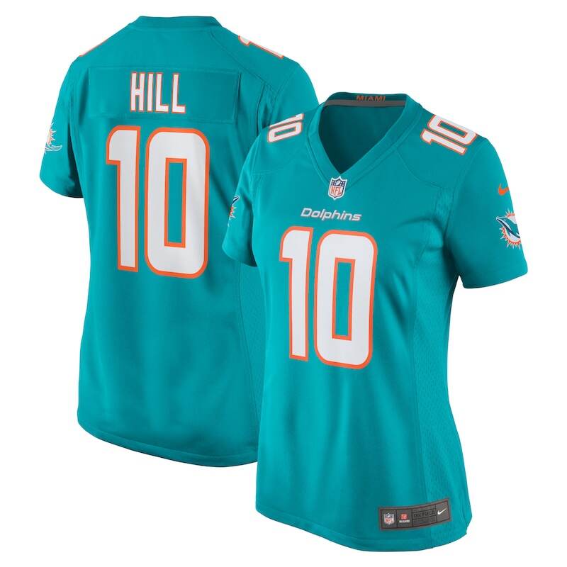 None Tyreek Hill Miami Dolphins Championship Replica Jersey for NFL Fa