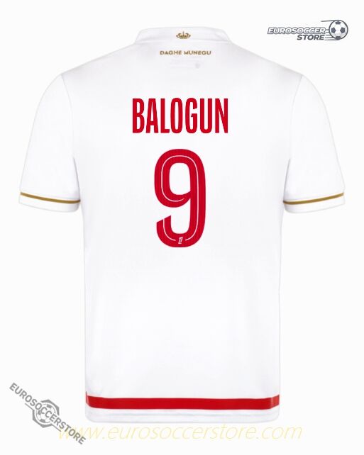 AS Monaco 25-26 Season Home Jersey - BALOGUN #9