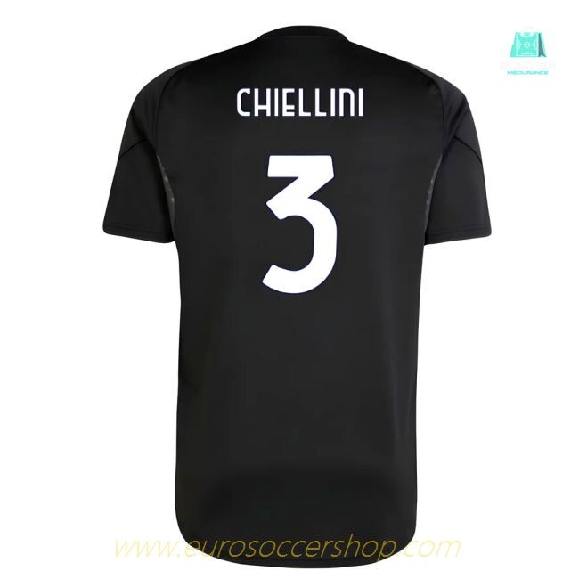 2025-2026 Juventus Training Shirt (Black) (Chiellini 3)