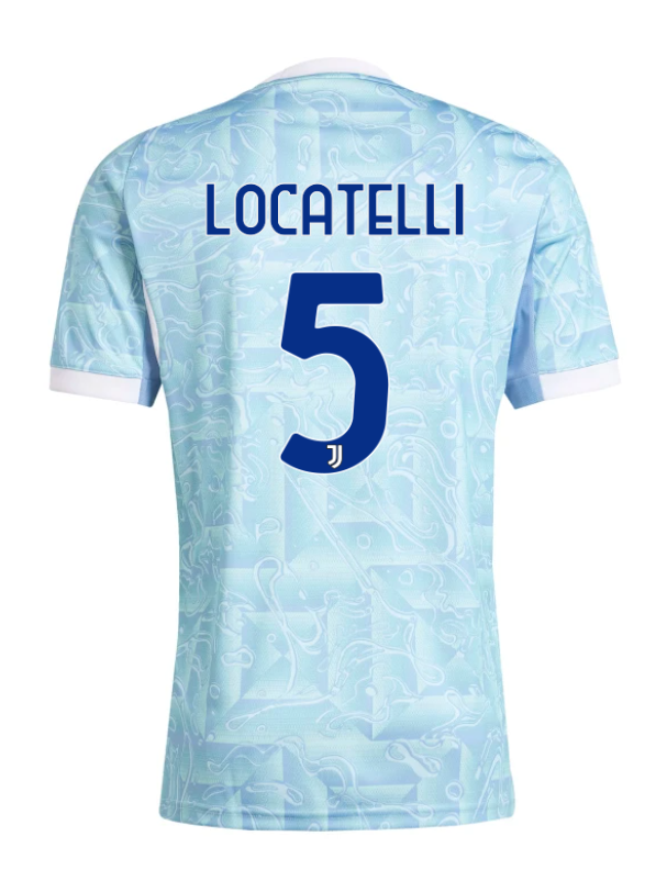 25-26 Season Juventus Away Soccer Jersey Featuring LOCATELLI 5