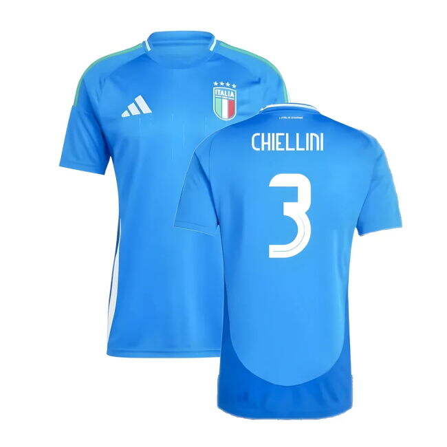 Updated Italy Home Football Shirt 2024-2025