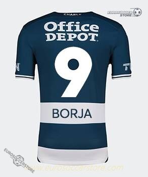 Pachuca's 24-25 Home Jersey featuring Borja with the number 9
