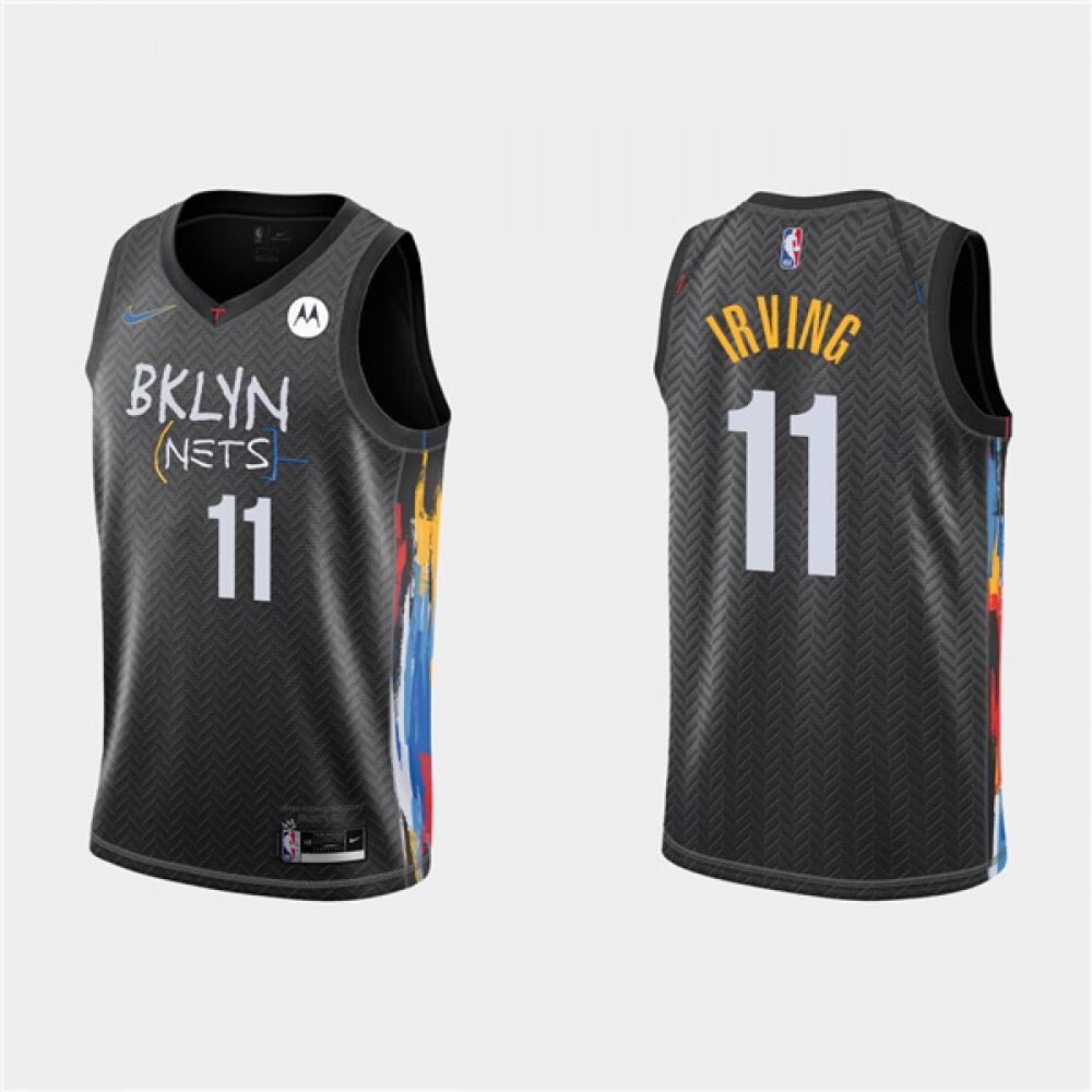 High-Quality Jersey Brooklyn Nets 11 - Black City Edition - Must-Have Jersey