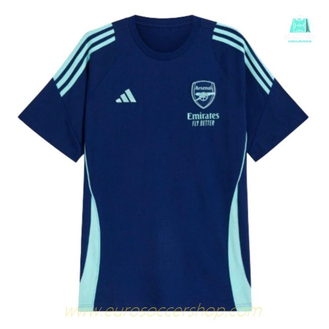 2024-2025 Arsenal Training Tee (Night Sky) (Your Name)