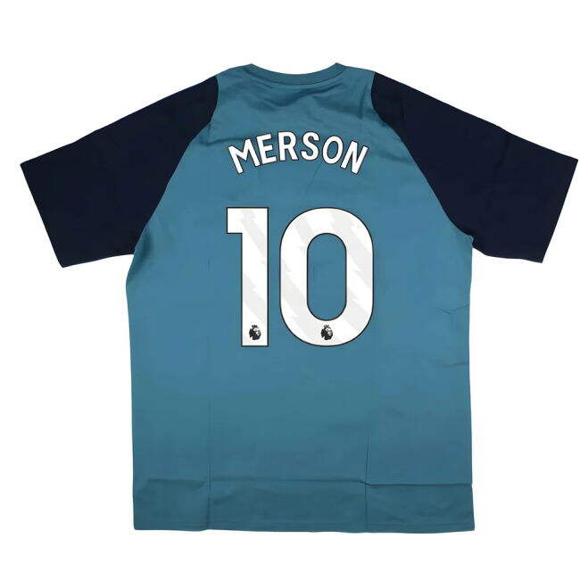 2025-20 Arsenal Training Soccer Shirt Merson #10 L M S
