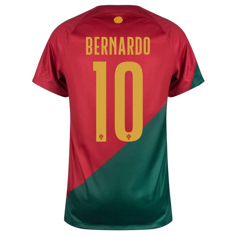 PORTUGAL HOME JERSEY WORLD CUP 2022 BERNARDO