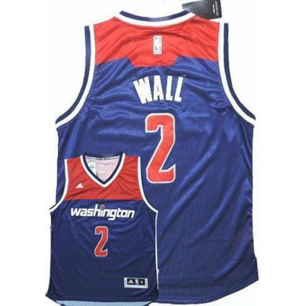 Genuine Men's Washington Wizards #2 John Blue Basketball Jersey