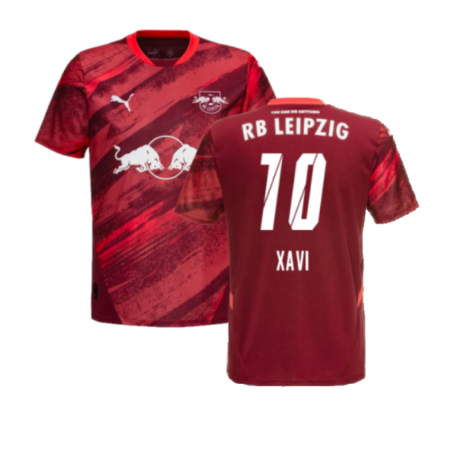 Genuine 2024-2025 Red Bull Leipzig Away Shirt (Xavi 10)
