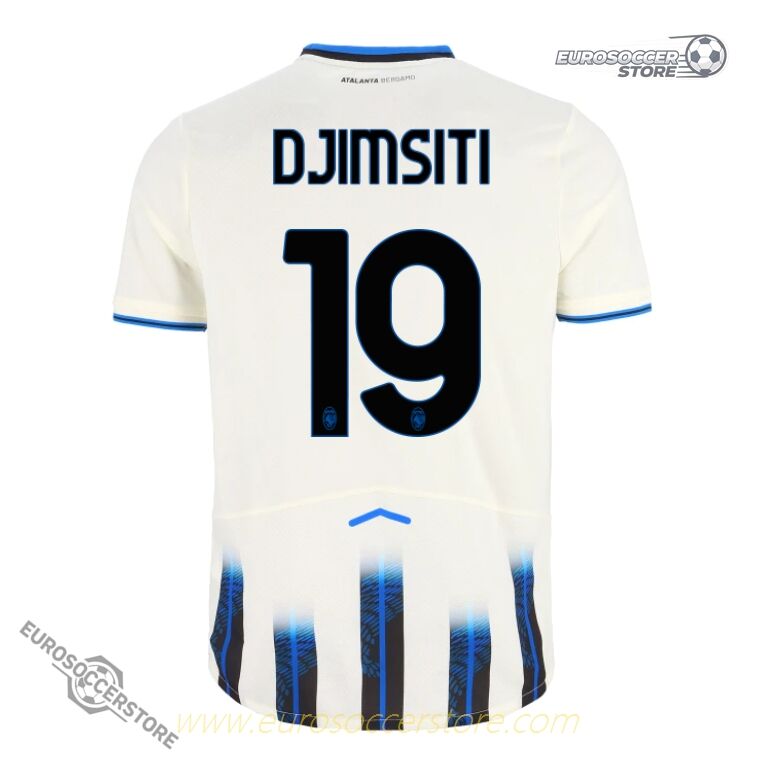 Atalanta 25-26 Season Away Jersey - DJIMSITI 19 Edition