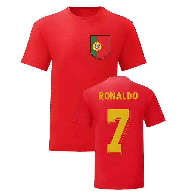 Authentic Replica Portugal Home Fan Jersey for Adults