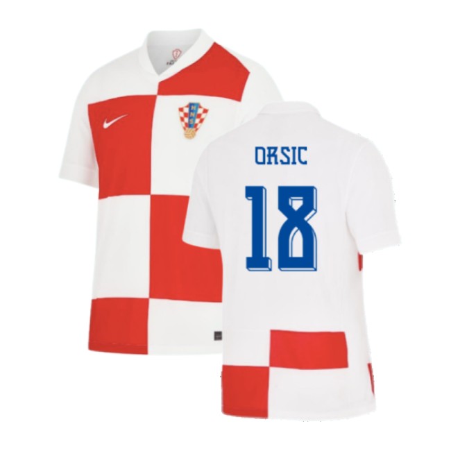 Croatia 2024-2025 Home Shirt - High-performance Breathable