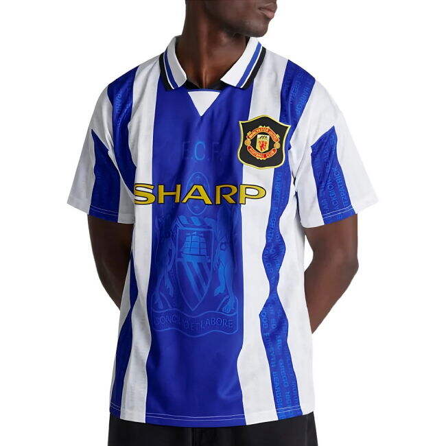 Authentic Licensed Man Utd 1994-1997 Man Utd Third Retro Shirt