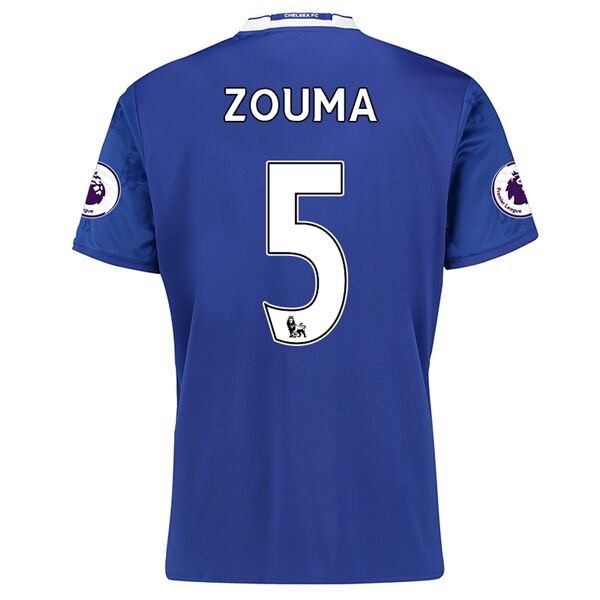 Chelsea Home 2016-17 ZOUMA 5 Soccer Jersey Shirt - Official Replica