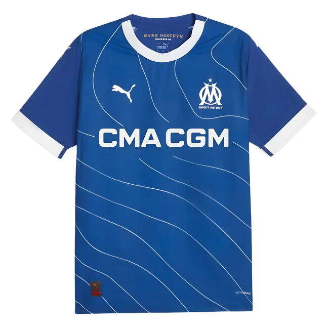 Licensed Copy Marseille Away Fan Shirt for Adults
