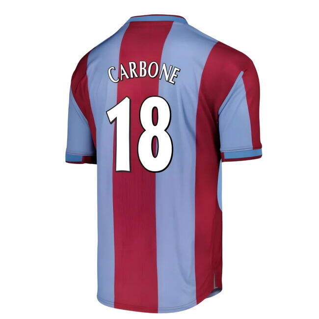 Aston Villa 2000 Home Retro Shirt (Carbone 18)