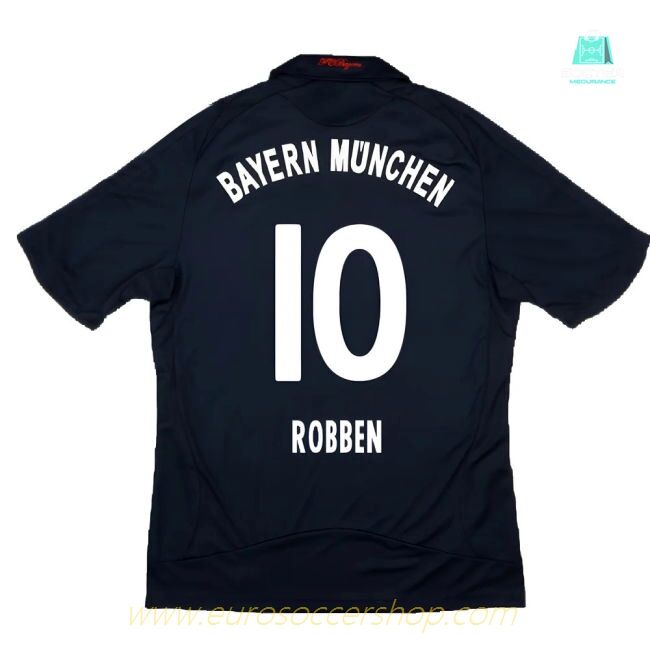 Bayern Munich 2008-10 Away Shirt ((Excellent) S) (Robben 10)