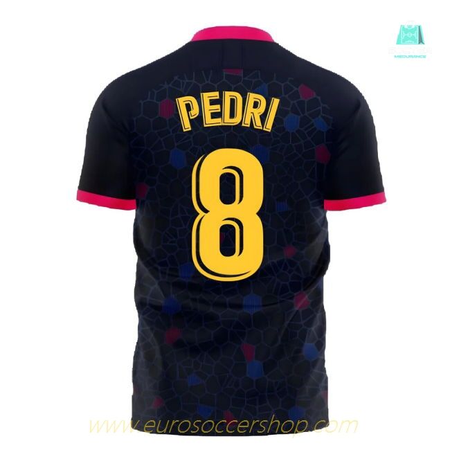 Catalonia 2025-2026 Away Concept Football Kit (Libero) (PEDRI 8)