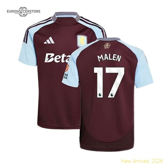 Premium 2024-2025 Aston Villa Home Shirt (malen 17) - Premium Quality