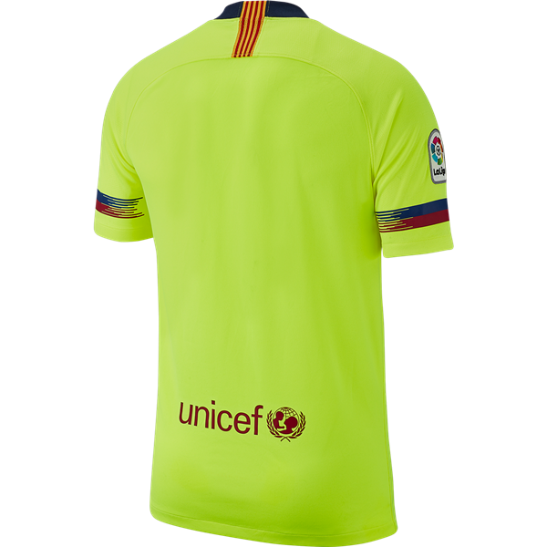 Match Quality Barca Barcelona Away 201819 Soccer Jersey Shirt