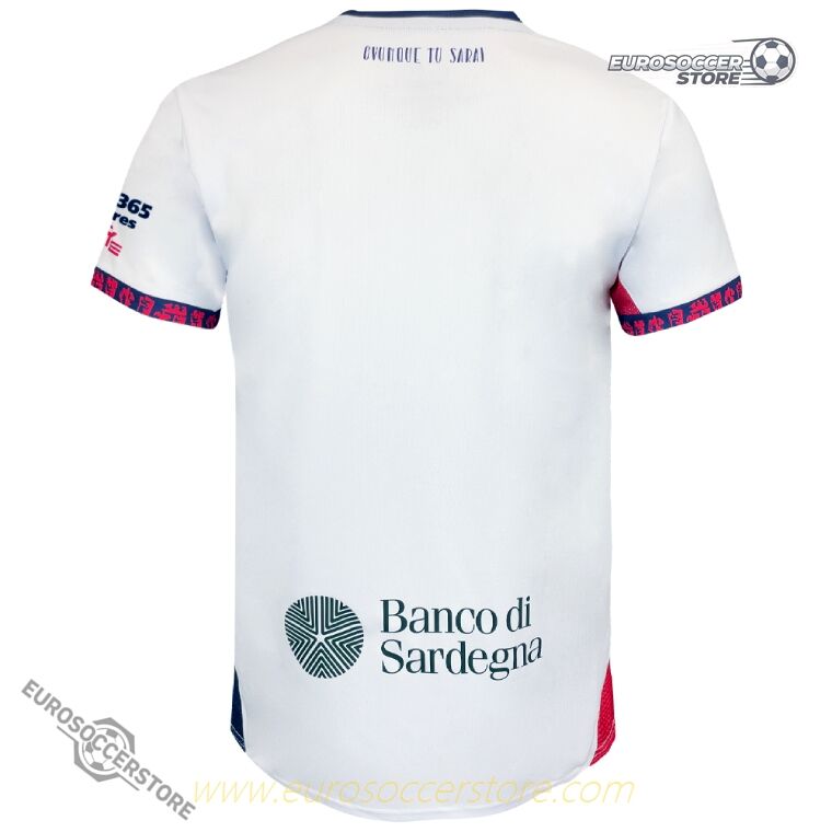 Cagliari's Away Football Jersey for the 25-26 Season