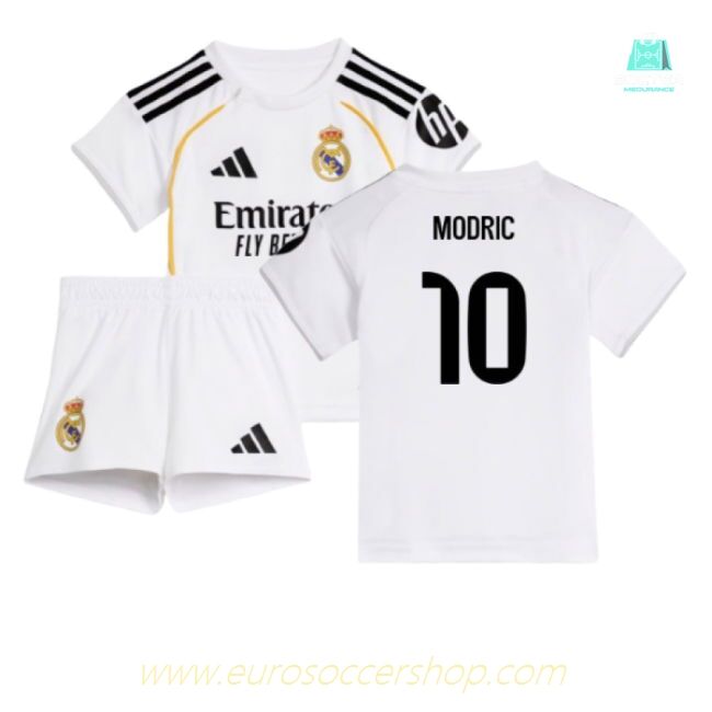 2025-2026 Real Madrid Home Baby Kit (Modric 10)