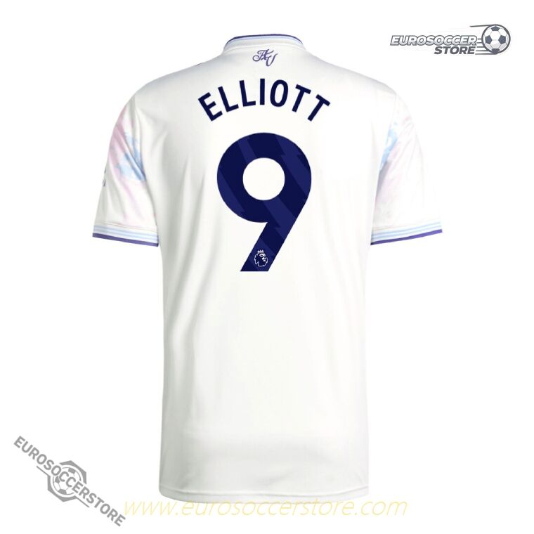 Aston Villa 25-26 Season Third Version ELLIOTT 9 Football Jersey