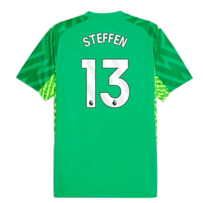 Discounted Man City Steffen 13 2023-2024 Man City Home Goalkeeper S...