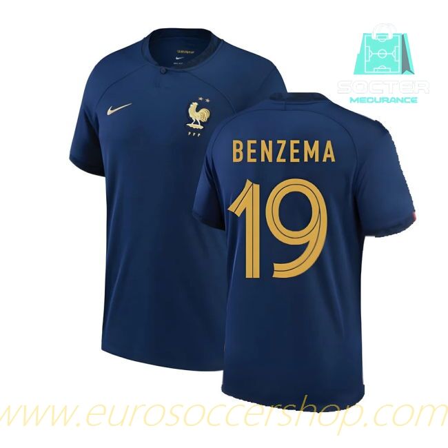 2022-2023 Player Version France NT Home (BENZEMA 19)