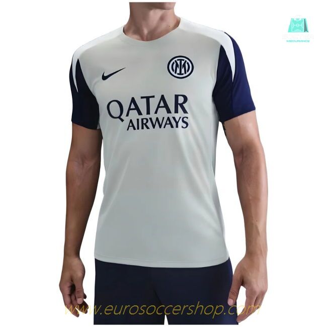 2025-2026 Inter Milan Training Shirt (Grey)