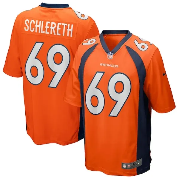 None Game NFL Jersey - Orange | Premium Football Apparel | NFL Footbal