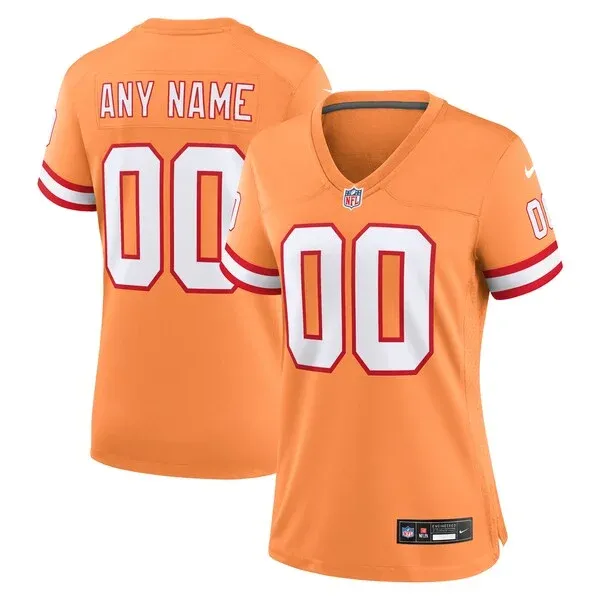 None Game Football Jersey - Orange  | team jersey | NFL Football