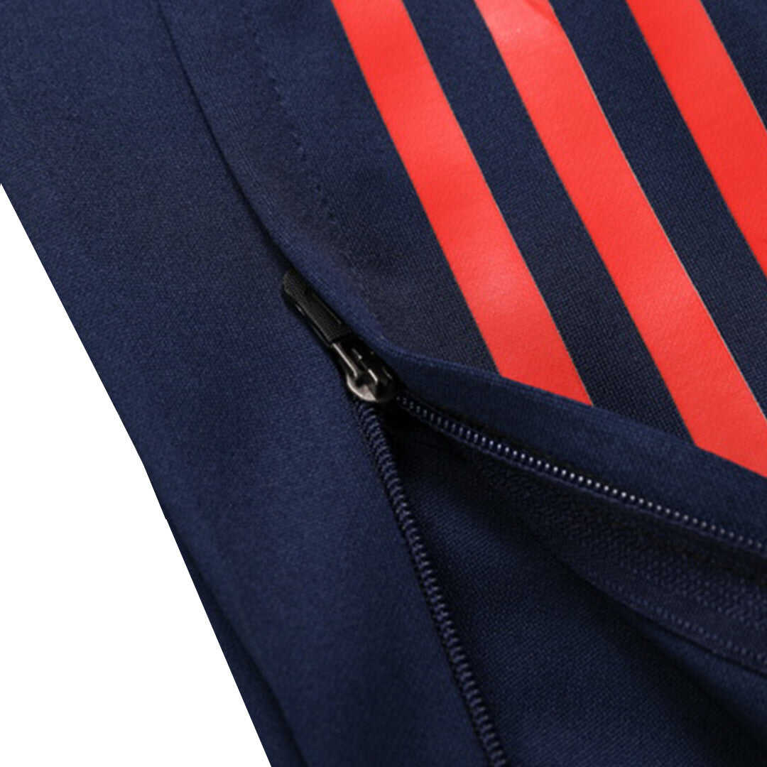 Manchester United Zipper Sweatshirt Kit(Top+Pants) 2024/25Authentic Ki