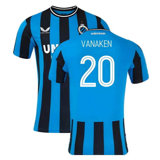 Top Tier Football Club Vanaken #20 New Release Fan Gear Official Shirt