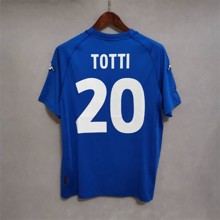 2000 Italy Home Retro Jersey 20 TOTTI - Official Replica 4135
