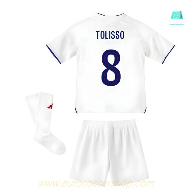 2025-2026 Olympique Lyon Home Mini Kit (Tolisso 8)