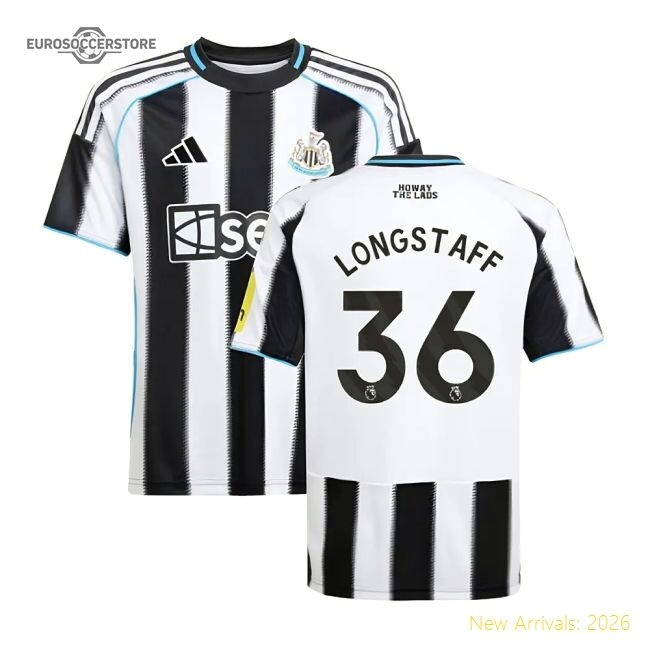 2025-2026 Newcastle Home Shirt (kids) (longstaff 36) - Great Value