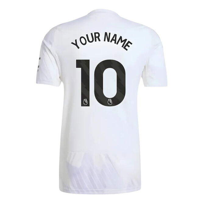 Women's 2025-2026 Man Utd Away Shirt (Your Name)