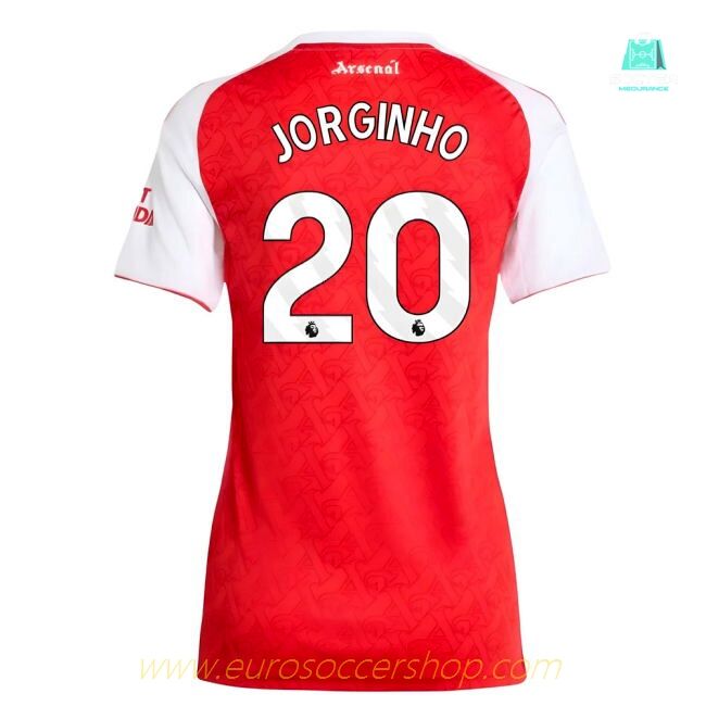2025-2026 Arsenal Home Shirt (Womens) (Jorginho 20)