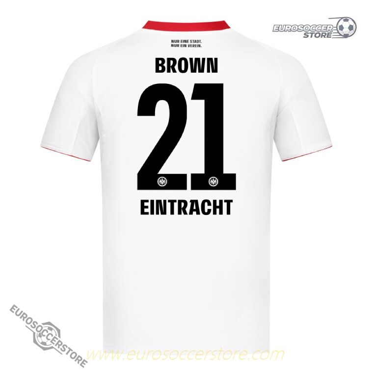 Eintracht Frankfurt 21 Away BROWN Jersey for the 25-26 Season