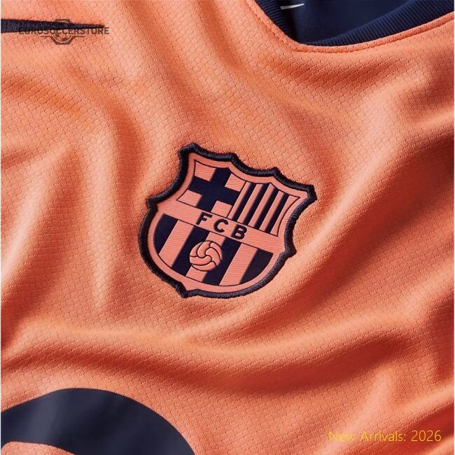 2025-2026 Barcelona Third First-class Jersey Performance Fabric