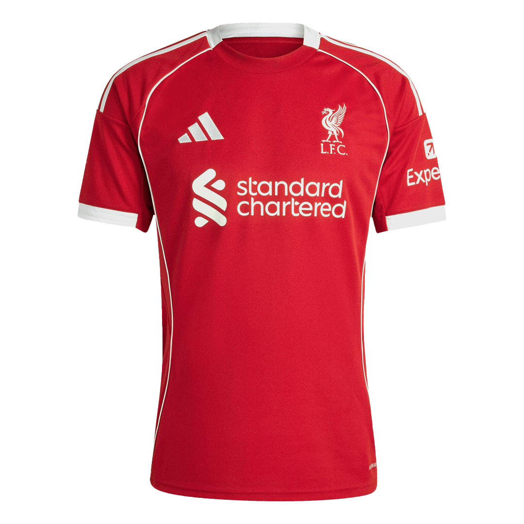 Liverpool Home Soccer Jersey 2025/26