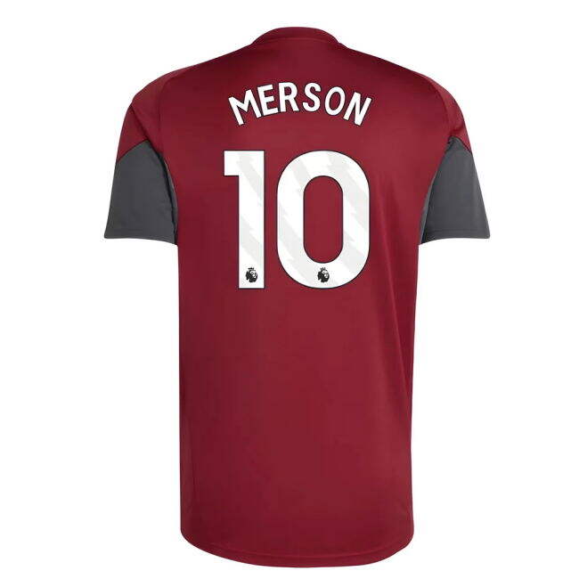 Arsenal 2025-20 Training Football Shirt Merson Signature 10 L M S
