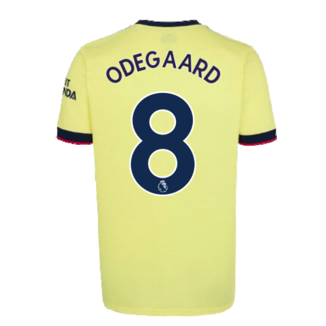 Arsenal 2021-2022 Away Shirt (ODEGAARD 8) (Collector's Item)