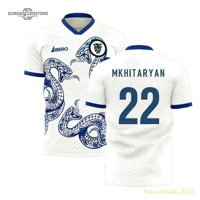 2025-2026 Serie A Team Away Pro-level Jersey Mkhitaryan Fabric