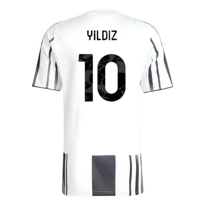 Juventus (juve) Official 2025-2026 Home Soccer Jersey - Serie A