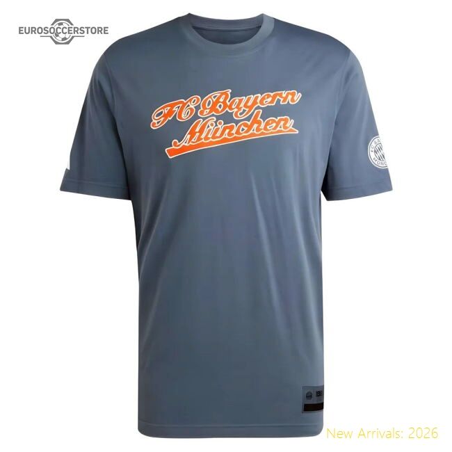 2025-2026 Bayern Munich Us Tee (bold Onix) - Unique Style