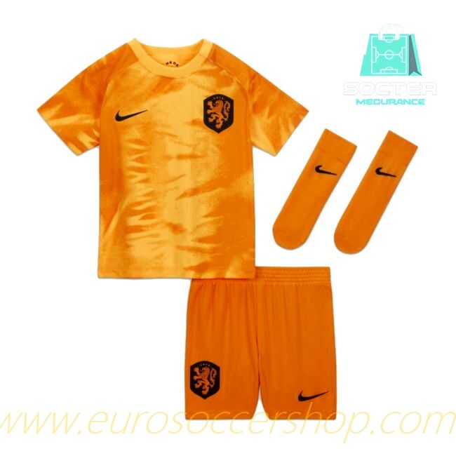 Match Quality 2022-2023 Holland Home Football Shirt Kids